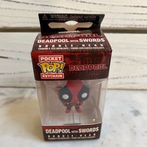 New Deadpool Bubble Head Keychain